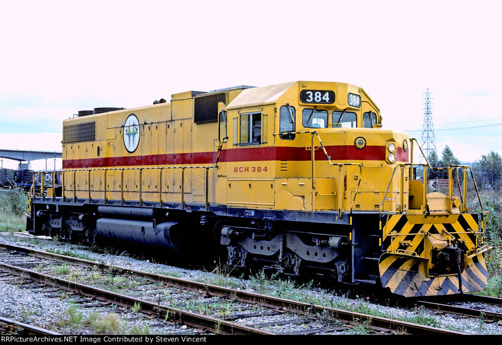 BC Hydro SD38-2 BCH #384